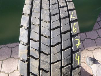 Opona ciężarowa używana 275-70R22.5 Continental HD3 HYBRID 120674-0