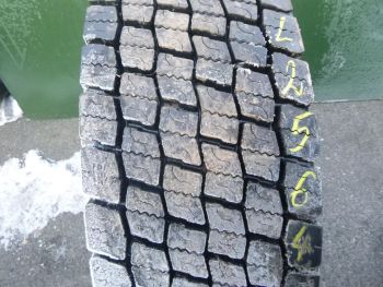 Opona ciężarowa używana 315-70R22.5 Continental BIEŻNIKOWANA 122564-0