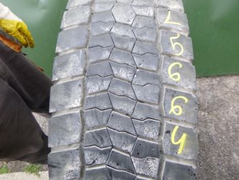Opona ciężarowa używana 315-80R22.5 Bridgestone R-DRIVE 002 125664-0