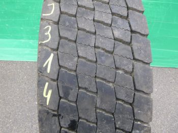 Opona ciężarowa używana 315-80R22.5 Dunlop BIEŻNIKOWANA 110314-0