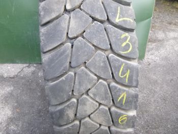 Opona ciężarowa używana 315-80R22.5 Goodyear BIEŻNIKOWANA 123416-0