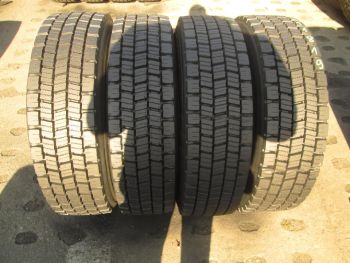 Opony ciężarowe używane 235-75R17.5 BIEŻNIKOWANA WZÓR MICHELIN XDE2 311819-0
