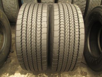 Opony ciężarowe używane 385-55R22.5 BIEŻNIKOWANA WZÓR GOODYEAR 311196-0