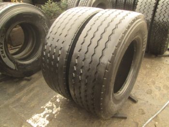 Opony ciężarowe używane 385-65R22.5 BIEŻNIKOWANA WZÓR MICHELIN 312722-0